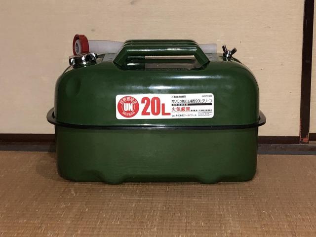 美品!ガソリン携行缶 20L < 自動車/バイク 美品!ガソリン携行缶 20L < 自動車/バイク