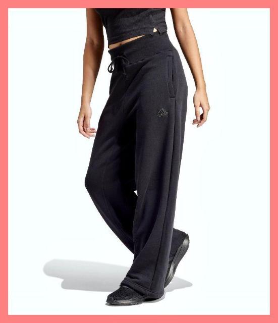 ☆アディダス☆美品☆ラクラク美脚♪ストレッチスウェットワイドパンツL☆ < ブランド  ☆アディダス☆美品☆ラクラク美脚♪ストレッチスウェットワイドパンツL☆ < ブランドの