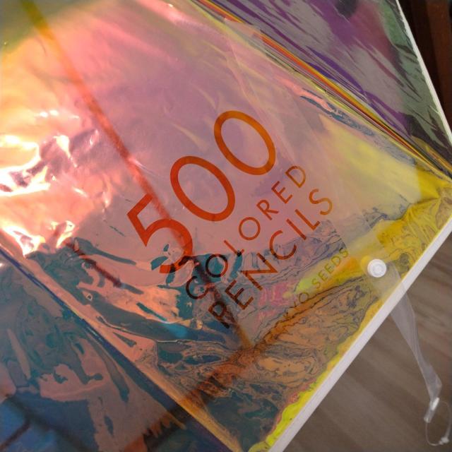 ★フェリシモ★雨傘★オーロラの傘★500色の色えんぴつ♪ < ブランド ★フェリシモ★雨傘★オーロラの傘★500色の色えんぴつ♪ < ブランドの