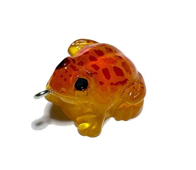 617 立体のカエルちゃん オレンジ1個 ミニチュアチャーム 蛙 アクセサリーパーツ オブジェなどにも < ペット/手芸/園芸 617 立体のカエルちゃん オレンジ1個 ミニチュアチャーム 蛙 アクセサリーパーツ オブジェなどにも < ペット/手芸/園芸の