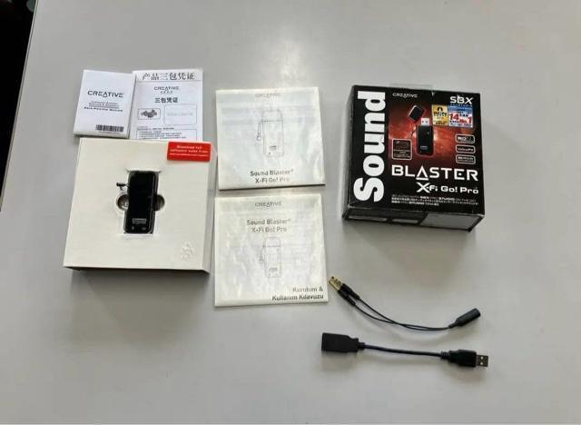 超レア Creative Sound Blaster X-Fi Go! Pro オーディオインターフェース SB-XFI-GO < PC本体/周辺機器 超レア Creative Sound Blaster X-Fi Go! Pro オーディオインターフェース SB-XFI-GO < PC本体/周辺機器の