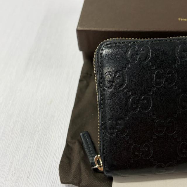グッチ GUCCI 財布 長財布 シマレザー ラウンドファスナー メンズ レディース < ブランド グッチ GUCCI 財布 長財布 シマレザー ラウンドファスナー メンズ レディース < ブランドの