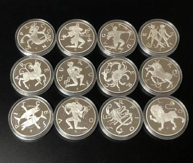 入手困難貴重品!ロシア 黄道12星座 記念銀貨メダル 12枚 < ホビー  入手困難貴重品!ロシア 黄道12星座 記念銀貨メダル 12枚  < ホビーの