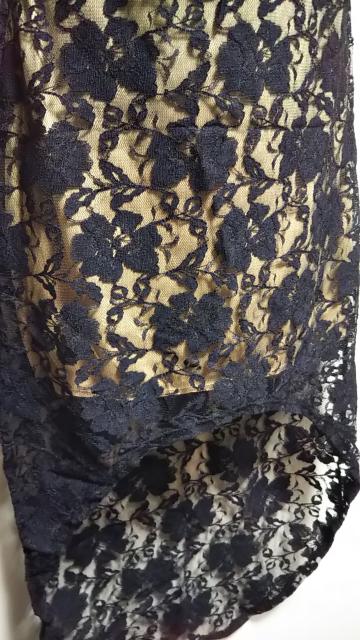 ☆ANAP購入フィッシュテールレースタイトワンピ☆超美品S < 女性ファッション  ☆ANAP購入フィッシュテールレースタイトワンピ☆超美品S < 女性ファッションの
