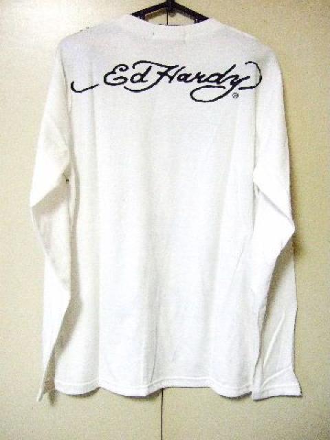 ★Ed Hardy★エドハーディー★スカル★プリント★ロンT★M★ < ブランド  ★Ed Hardy★エドハーディー★スカル★プリント★ロンT★M★ < ブランドの