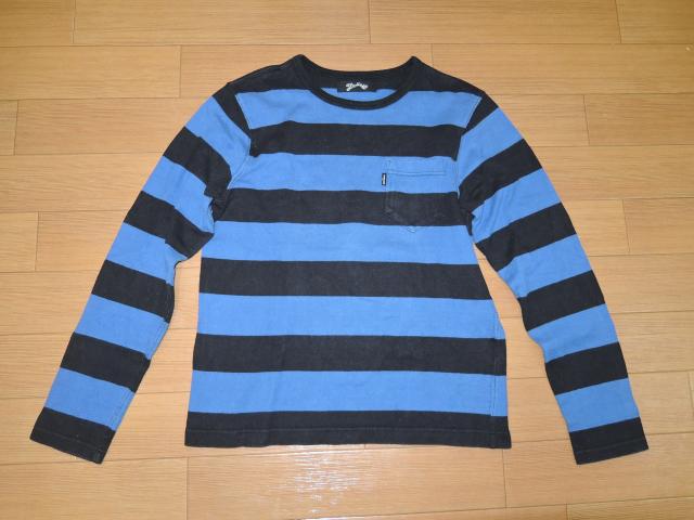 MARBLES マーブルズ ボーダー ロンTシャツ S 青黒 カットソー TMT < ブランド  MARBLES マーブルズ ボーダー ロンTシャツ S 青黒 カットソー TMT  < ブランドの