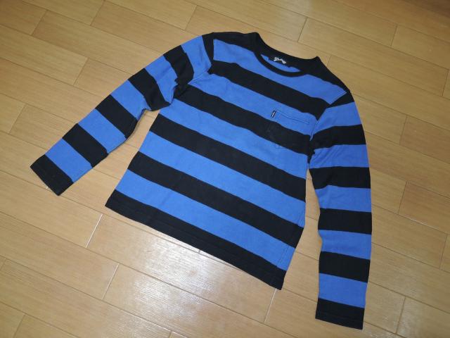 MARBLES マーブルズ ボーダー ロンTシャツ S 青黒 カットソー TMT < ブランド  MARBLES マーブルズ ボーダー ロンTシャツ S 青黒 カットソー TMT < ブランドの