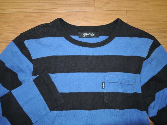 MARBLES マーブルズ ボーダー ロンTシャツ S 青黒 カットソー TMT < ブランド  MARBLES マーブルズ ボーダー ロンTシャツ S 青黒 カットソー TMT < ブランドの
