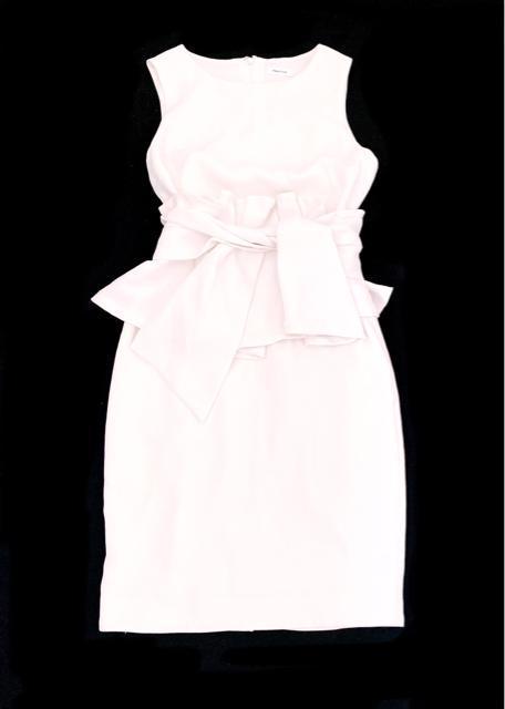 FRAYI.DFRAYIDWhiteダブルペプラムリボンワンピースフレイアイディーホワイト白 < ブランド  FRAYI.DFRAYIDWhiteダブルペプラムリボンワンピースフレイアイディーホワイト白 < ブランドの