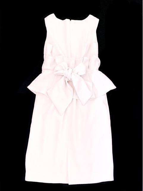 FRAYI.DFRAYIDWhiteダブルペプラムリボンワンピースフレイアイディーホワイト白 < ブランド  FRAYI.DFRAYIDWhiteダブルペプラムリボンワンピースフレイアイディーホワイト白 < ブランドの