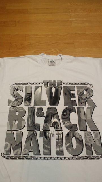 LA直輸入 SILVER&BLACK Tシャツ 白ホワイト サイズ2XL GA < 男性ファッション  LA直輸入 SILVER&BLACK Tシャツ 白ホワイト サイズ2XL GA < 男性ファッションの