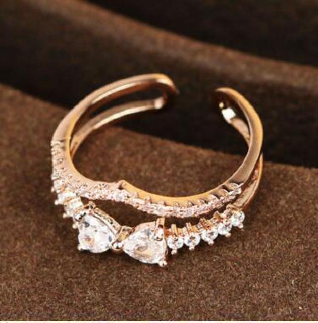 即日発送※婚約指輪 リボン 9号〜21号 大粒Czダイヤ※フリーサイズ リング ギフト ピンクゴールド < 男性アクセサリー/時計  即日発送※婚約指輪 リボン 9号〜21号 大粒Czダイヤ※フリーサイズ リング ギフト ピンクゴールド < 男性アクセサリー/時計の