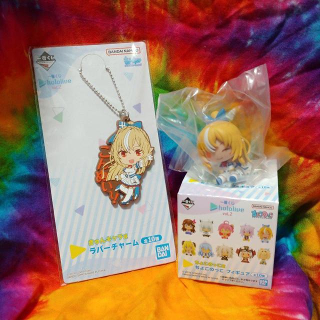 □ホロライブ□ちょこのっこフィギュア&ラバーチャームセット□不知火フレア□一番くじ□ < アニメ/コミック/キャラクター  □ホロライブ□ちょこのっこフィギュア&ラバーチャームセット□不知火フレア□一番くじ□  < アニメ/コミック/キャラクターの