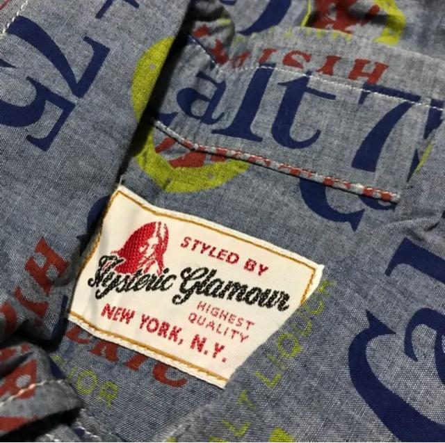 HYSTERIC GLAMOUR Calt75  Vu[  Vc  uh 