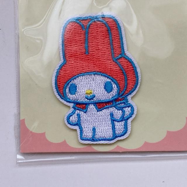 サンリオ マイメロ マイメロディ 刺繍 ワッペン アイロン接着 ハンドメイド N2m < アニメ/コミック/キャラクター  サンリオ マイメロ マイメロディ 刺繍 ワッペン アイロン接着 ハンドメイド N2m < アニメ/コミック/キャラクターの