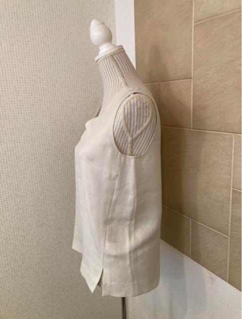 Liesse Vネック カットソー 薄いベージュ < 女性ファッション  Liesse Vネック カットソー 薄いベージュ  < 女性ファッションの