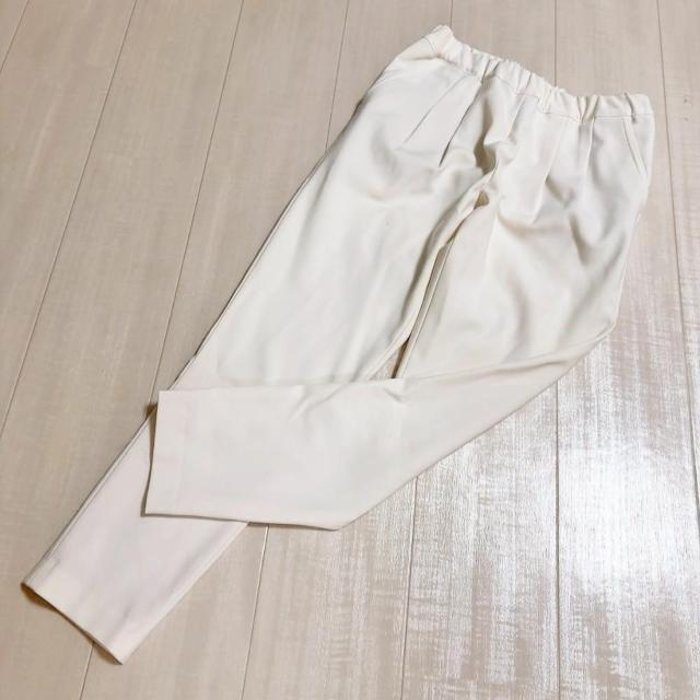 ◆MICHEL KLEIN/ミッシェルクラン◆定番クロップドパンツ★ホワイト36*秋冬コーデ*キレイめオフィス < ブランド  ◆MICHEL KLEIN/ミッシェルクラン◆定番クロップドパンツ★ホワイト36*秋冬コーデ*キレイめオフィス  < ブランドの