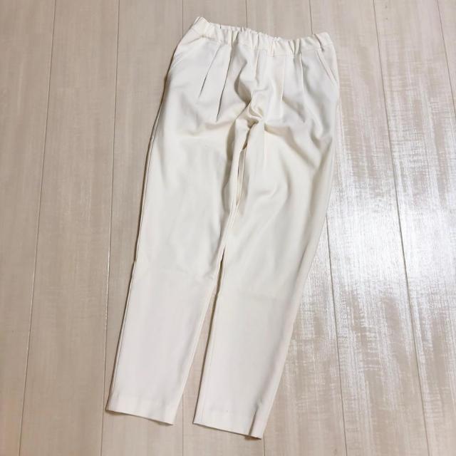 ◆MICHEL KLEIN/ミッシェルクラン◆定番クロップドパンツ★ホワイト36*秋冬コーデ*キレイめオフィス < ブランド  ◆MICHEL KLEIN/ミッシェルクラン◆定番クロップドパンツ★ホワイト36*秋冬コーデ*キレイめオフィス < ブランドの