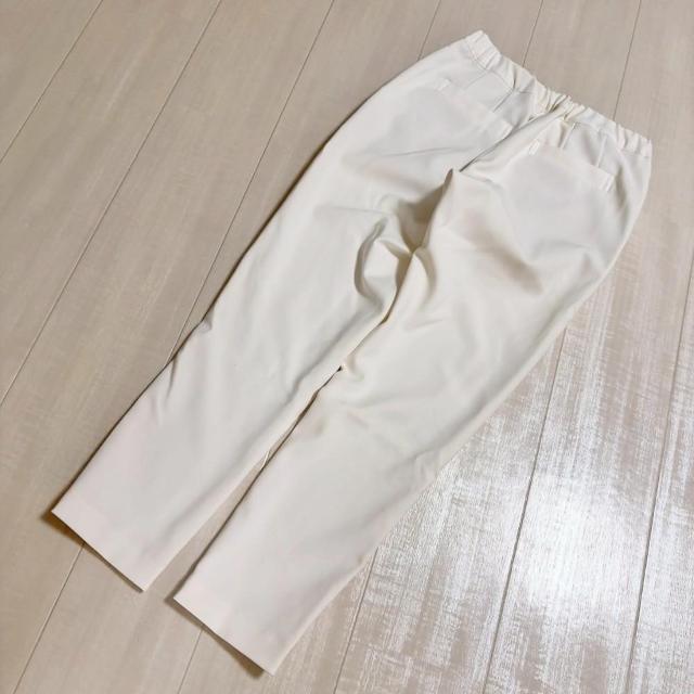 ◆MICHEL KLEIN/ミッシェルクラン◆定番クロップドパンツ★ホワイト36*秋冬コーデ*キレイめオフィス < ブランド  ◆MICHEL KLEIN/ミッシェルクラン◆定番クロップドパンツ★ホワイト36*秋冬コーデ*キレイめオフィス < ブランドの