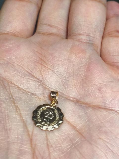 K18金のコインペンダントトップさん♪ < 女性アクセサリー/時計 K18金のコインペンダントトップさん♪ < 女性アクセサリー/時計の