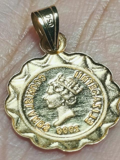 K18金のコインペンダントトップさん♪ < 女性アクセサリー/時計 K18金のコインペンダントトップさん♪ < 女性アクセサリー/時計の