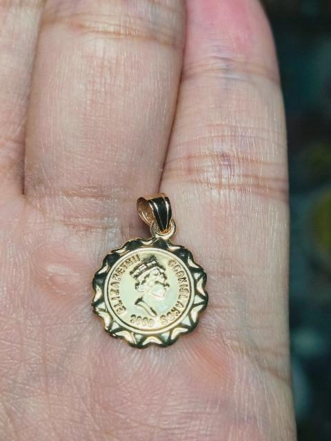 K18金のコインペンダントトップさん♪ < 女性アクセサリー/時計 K18金のコインペンダントトップさん♪ < 女性アクセサリー/時計の