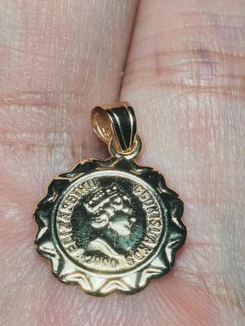 K18金のコインペンダントトップさん♪ < 女性アクセサリー/時計 K18金のコインペンダントトップさん♪ < 女性アクセサリー/時計の