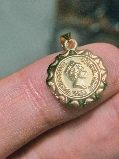 K18金のコインペンダントトップさん♪ < 女性アクセサリー/時計 K18金のコインペンダントトップさん♪ < 女性アクセサリー/時計の