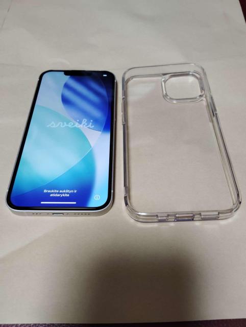 iPhone 13 128GB SIM�t���[ �X�^�[���C�g �{�� �o�b�e���[83% �N���A�P�[�X�t �� �Ɠd/AV�� 