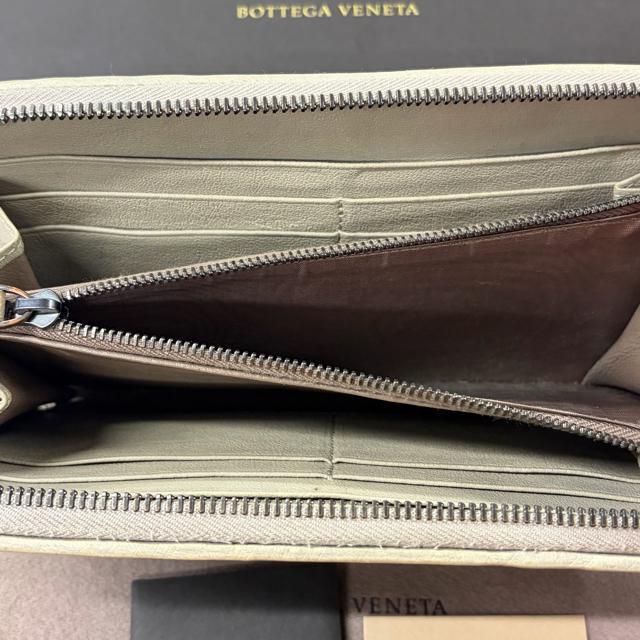 希少 ボッテガヴェネタ BOTTEGAVENETA 財布 長財布 イントレチャート オーストリッチ ラウンドファスナー メンズ < ブランド 希少 ボッテガヴェネタ BOTTEGAVENETA 財布 長財布 イントレチャート オーストリッチ ラウンドファスナー メンズ < ブランドの