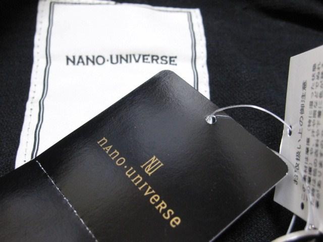 □nano・universe/ナノユニバース ミリタリージャケット/ブルゾン/S/黒☆新品 < ブランド  □nano・universe/ナノユニバース ミリタリージャケット/ブルゾン/S/黒☆新品 < ブランドの