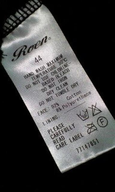 ROENロエン 総スワロフスキースカルトランスパーカー 44 < ブランド  ROENロエン 総スワロフスキースカルトランスパーカー 44 < ブランドの