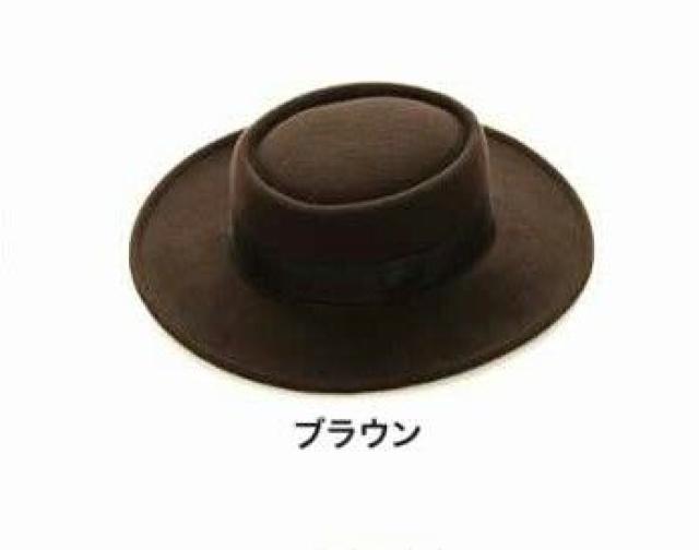 リエディ★ウールタッチ カンカン帽 < ブランド リエディ★ウールタッチ カンカン帽 < ブランドの