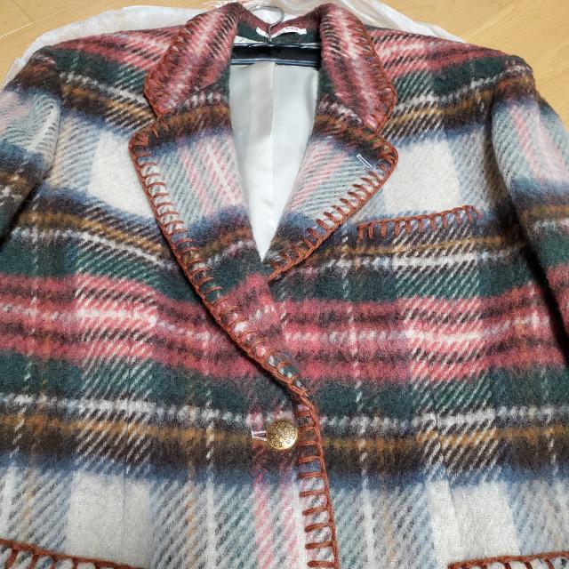 レア!ワンダフルワールド サンタとツリー刺繍パッチジャケット カネコイサオ クリスマスに < ブランド レア!ワンダフルワールド サンタとツリー刺繍パッチジャケット カネコイサオ クリスマスに < ブランドの