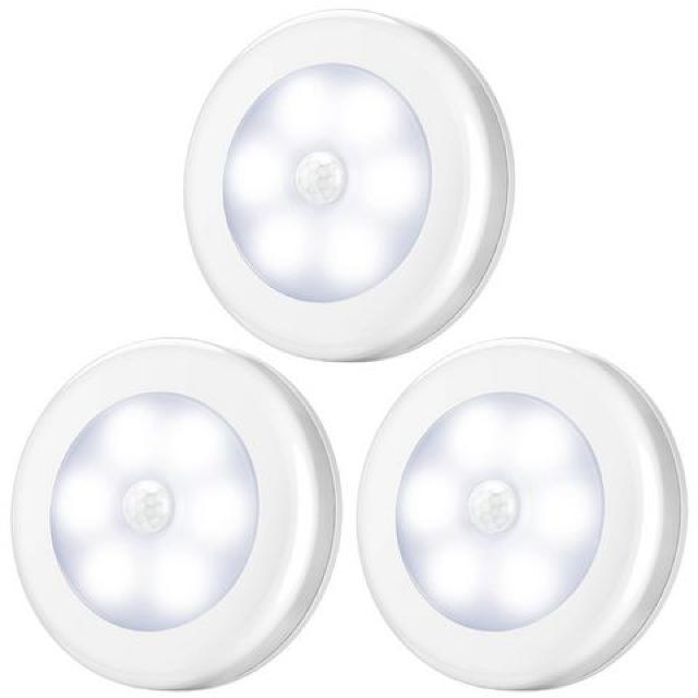 人感センサー ライト 電池式 LEDライト 3Mテープ マグネット < 家電/AV  人感センサー ライト 電池式 LEDライト 3Mテープ マグネット  < 家電/AVの
