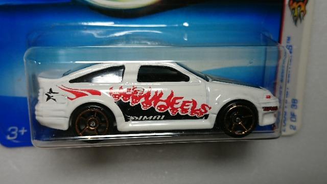 ★ホットウィール★トヨタAE86トレノ★カローラGT-S★レアホイール < ホビー  ★ホットウィール★トヨタAE86トレノ★カローラGT-S★レアホイール < ホビーの