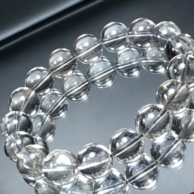 《No.100》希少 天然石シルバールチルクォーツ 12.7mm < 女性アクセサリー/時計  《No.100》希少 天然石シルバールチルクォーツ 12.7mm < 女性アクセサリー/時計の