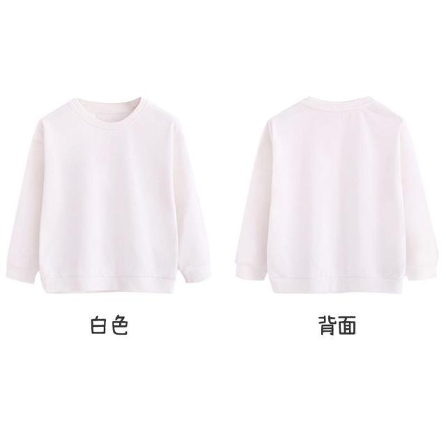 厚手 トレーナー 長袖 白色 綿82% カッコいい 体育 体操服 子供 キッズ スウェット Tシャツ 通気 保温 吸汗 秋冬 < キッズ/ベビー  厚手 トレーナー 長袖 白色 綿82% カッコいい 体育 体操服 子供 キッズ スウェット Tシャツ 通気 保温 吸汗 秋冬 < キッズ/ベビーの