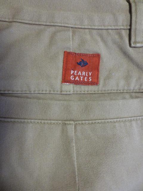 PEARLY GATES GOLF パーリーゲイツ 綿 パンツ 0 日本製 < レジャー/スポーツ PEARLY GATES GOLF パーリーゲイツ 綿 パンツ 0 日本製 < レジャー/スポーツの