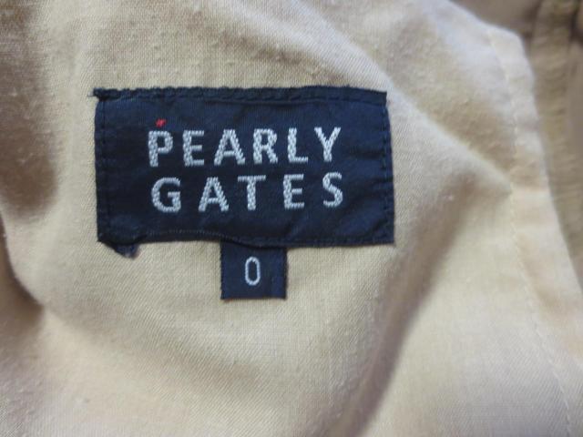 PEARLY GATES GOLF パーリーゲイツ 綿 パンツ 0 日本製 < レジャー/スポーツ PEARLY GATES GOLF パーリーゲイツ 綿 パンツ 0 日本製 < レジャー/スポーツの