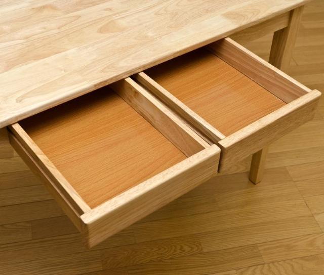 【送料無料】木製テーブル 120×45cm 天然木 高級 高品質 収納付き 引き出し < インテリア/ライフ 【送料無料】木製テーブル 120×45cm 天然木 高級 高品質 収納付き 引き出し < インテリア/ライフの