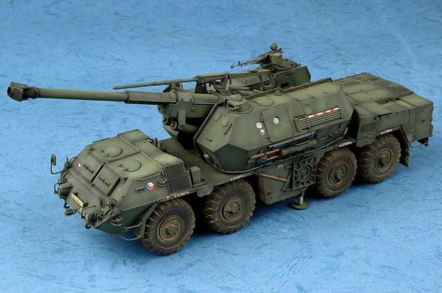 ホビーボス 1/35 ダナ 152mm自走留榴弾砲 SHKH vz77 プラモデル < ホビー  ホビーボス 1/35 ダナ 152mm自走留榴弾砲 SHKH vz77 プラモデル < ホビーの