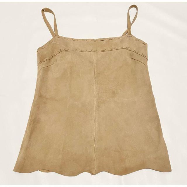 グレースコンチネンタルGRACE CONTINENTAL スエードキャミソ < 女性ファッション  グレースコンチネンタルGRACE CONTINENTAL スエードキャミソ  < 女性ファッションの