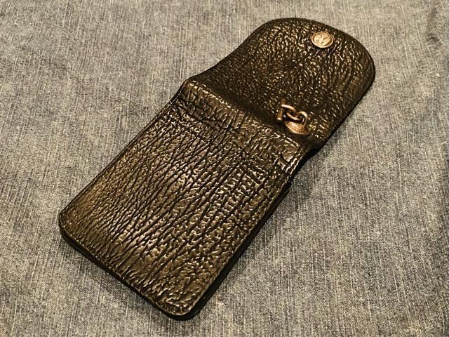 fuck forever 鮫革? シャークスキン? シールスキン? 財布 ウォレット レザー 本革 シルバー 925 < 男性ファッション  fuck forever 鮫革? シャークスキン? シールスキン? 財布 ウォレット レザー 本革 シルバー 925 < 男性ファッションの
