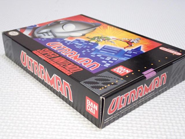 SFC��ULTRAMAN SNES �C�O�� �k�Ĕ� �[�q���|�� �� �Q�[���{��/�\�t�g�� 