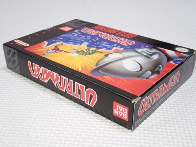 SFC��ULTRAMAN SNES �C�O�� �k�Ĕ� �[�q���|�� �� �Q�[���{��/�\�t�g�� 