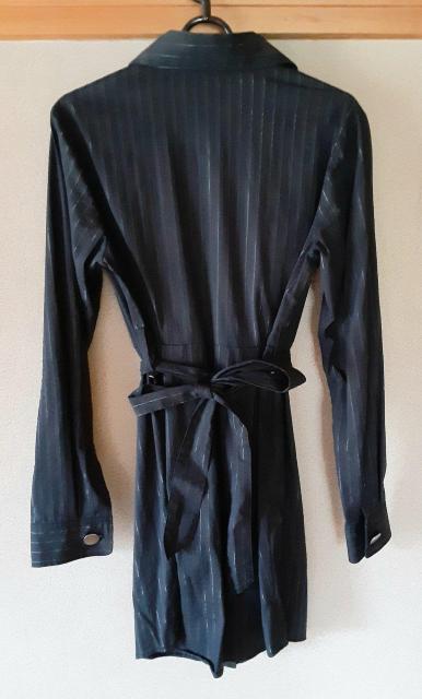 トップス シャツ PJ チュニック ワンピース M シャツワンピース ブラック 黒 カーディガン 長袖 ブラウス PEACH < 女性ファッション  トップス シャツ PJ チュニック ワンピース M シャツワンピース ブラック 黒 カーディガン 長袖 ブラウス PEACH < 女性ファッションの