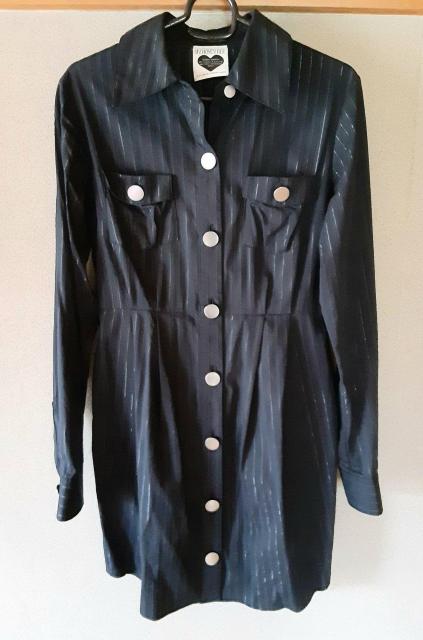 トップス シャツ PJ チュニック ワンピース M シャツワンピース ブラック 黒 カーディガン 長袖 ブラウス PEACH < 女性ファッション  トップス シャツ PJ チュニック ワンピース M シャツワンピース ブラック 黒 カーディガン 長袖 ブラウス PEACH < 女性ファッションの