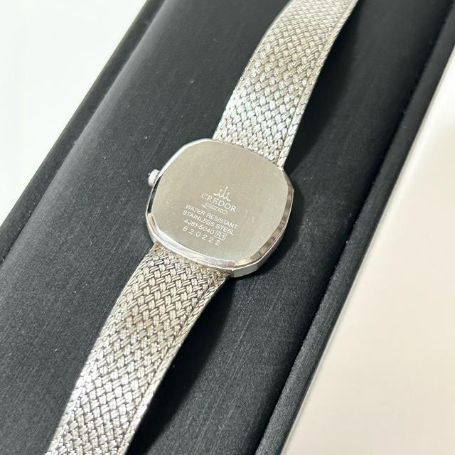 美品 SEIKO セイコー クレドール 腕時計 クォーツ 2針 バーインデックス 動作確認済 < ブランド 美品 SEIKO セイコー クレドール 腕時計 クォーツ 2針 バーインデックス 動作確認済 < ブランドの