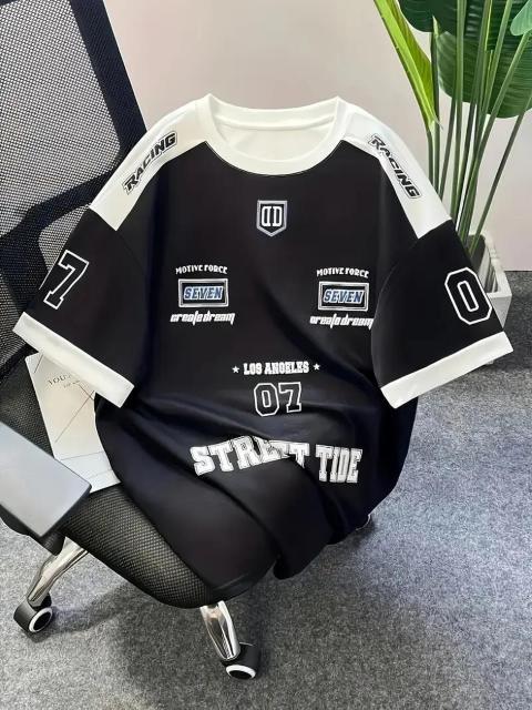 超お買い得1090円★07Star3D メンズ グラフィックTシャツ ストリートウェアUSAサイズS(日本サイズL相当) 赤 < 男性ファッション  超お買い得1090円★07Star3D メンズ グラフィックTシャツ ストリートウェアUSAサイズS(日本サイズL相当) 赤 < 男性ファッションの